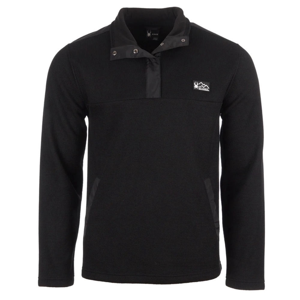 NWT Spyder Men’s Bonded Sweater Fleece Shirt - Picture 2 of 16